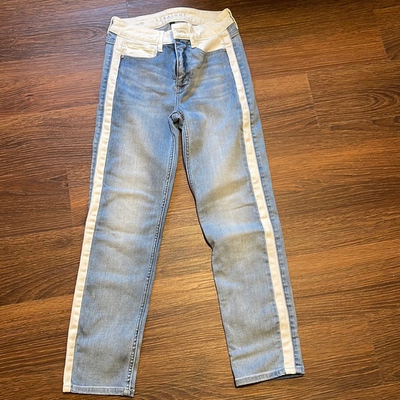 White House Black Market Denim - White House Black Market High Rise Crop Jeans